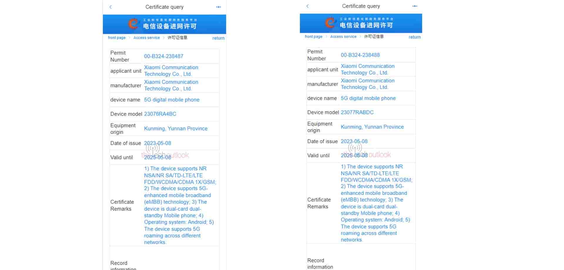 Two Redmi Phones Spotted on MIIT Certification Earlier these were spotted on 3C