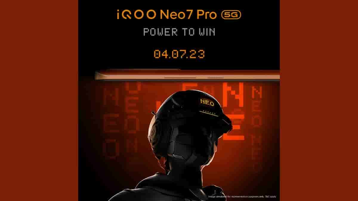 iQOO Neo 7 Pro 5G Launch Date