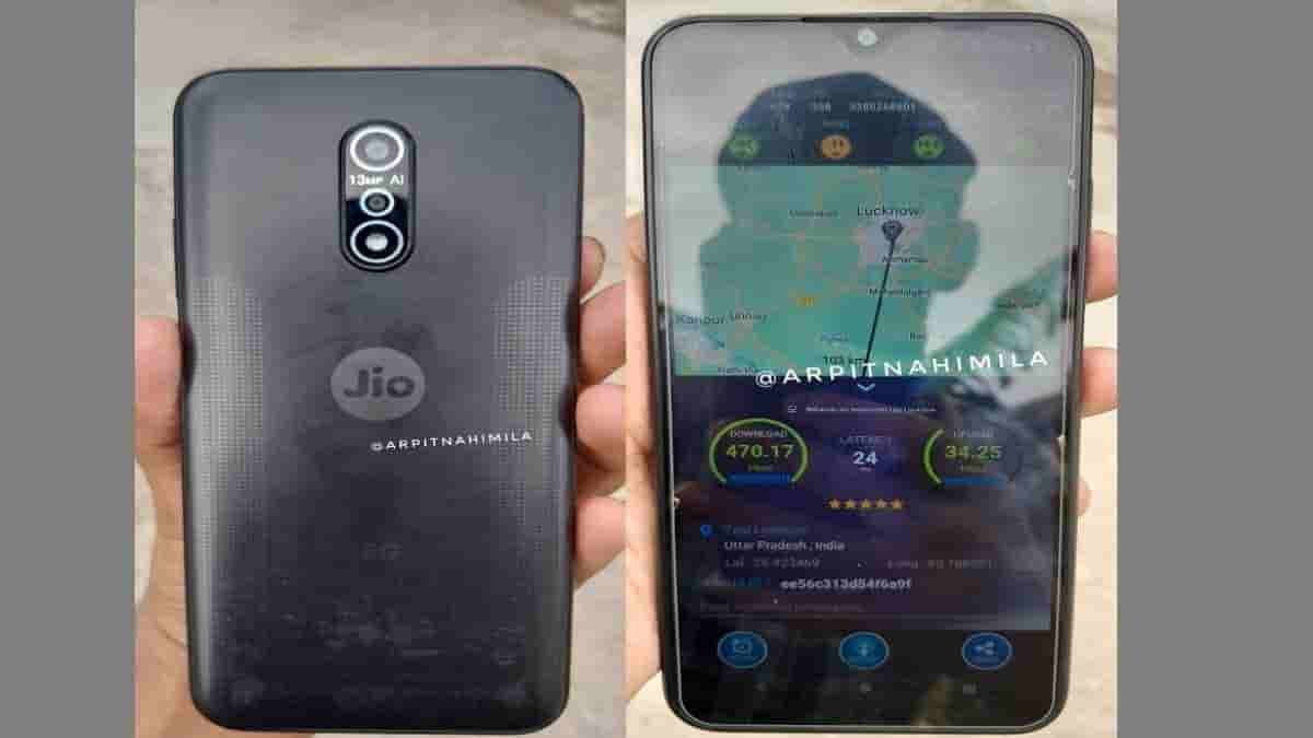 Jio Phone 5G specifications