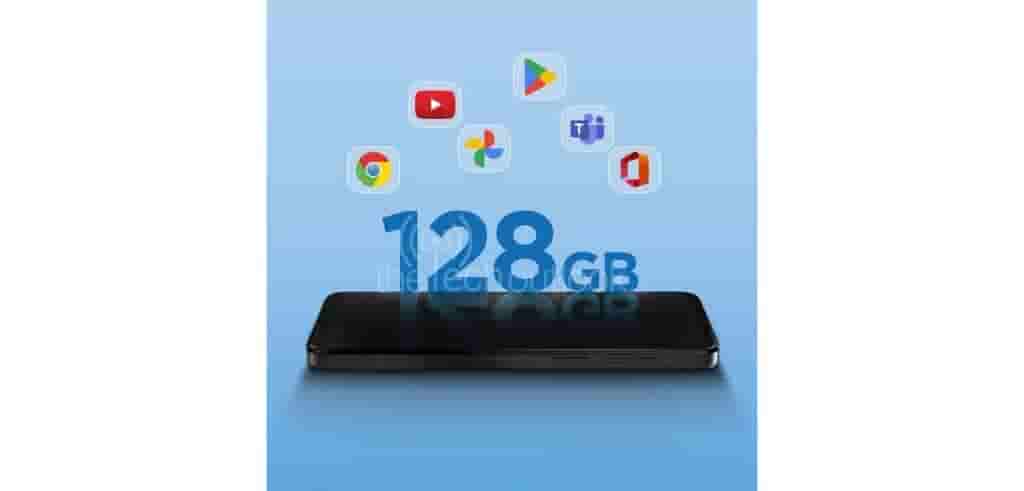Moto G14 128GB storage