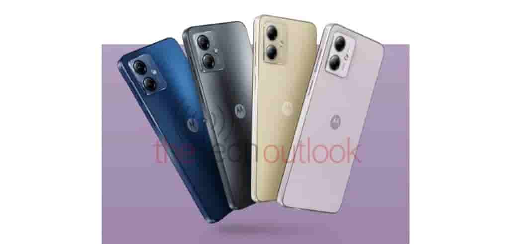 Moto G14 colour options