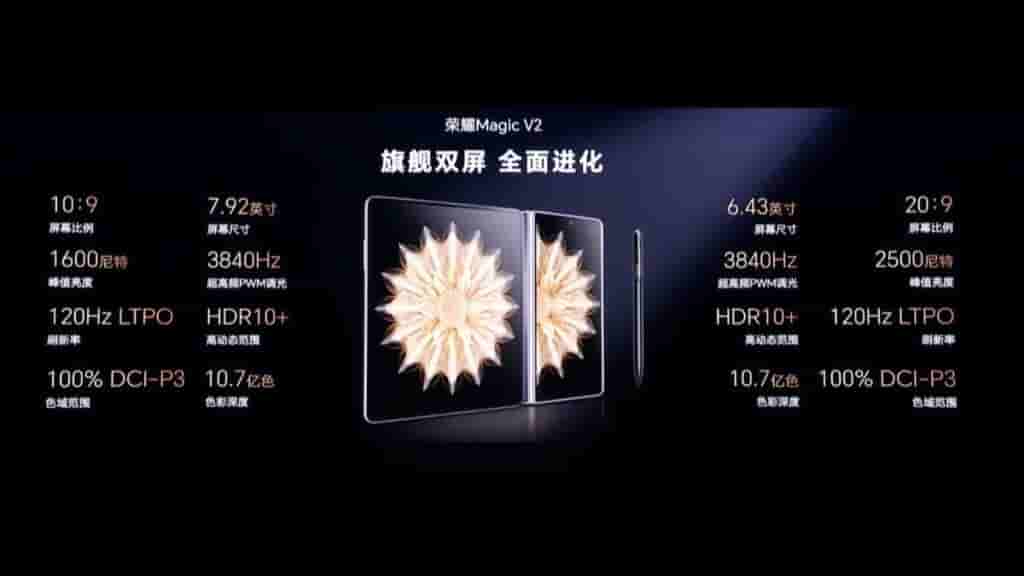 Honor Magic V2 Specs 4