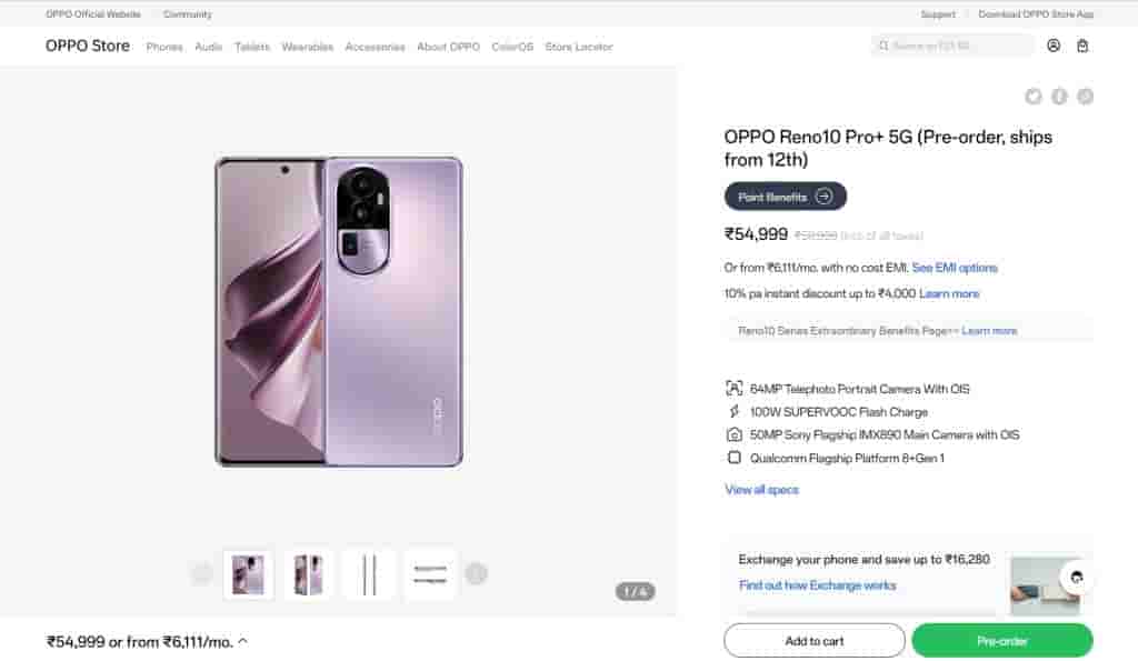 OPPO Reno 10 Pro+ - OPPO Website