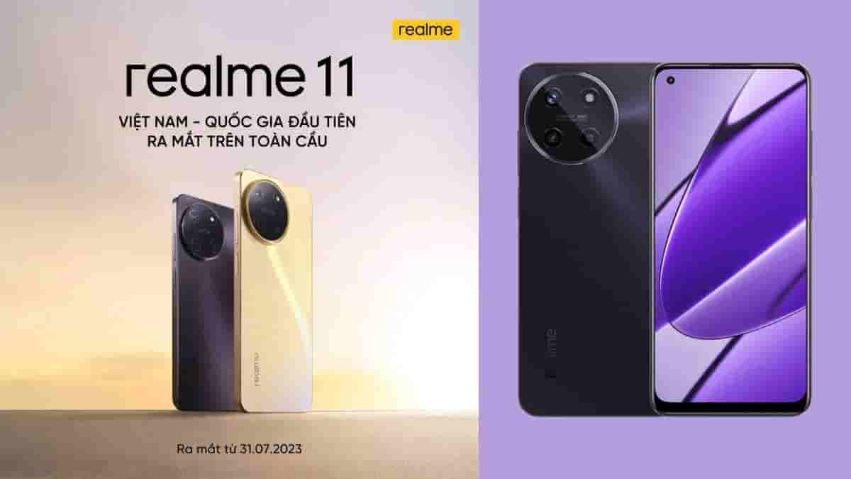 Realme 11 4G to Launch on the 31st of July in Vietnam