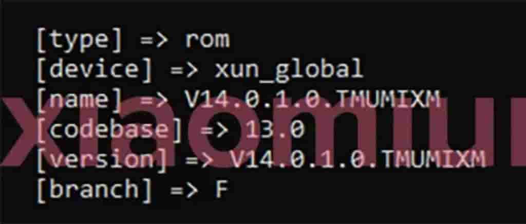 MIUI Global Builds - V14.0.1.0.TMUMIXM
