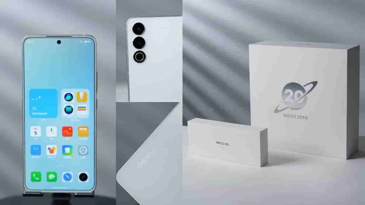 Meizu 20 Pure White - 20th Anniversary Commemorative Gift Box Packaging