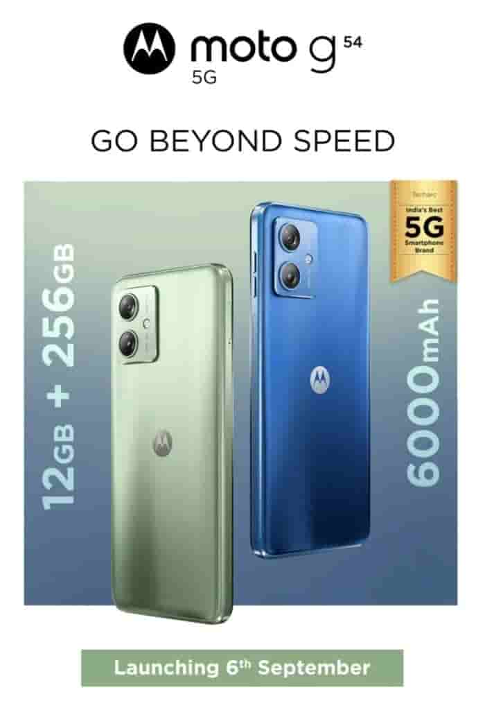 Moto G54 5G Launch Date Confirmed