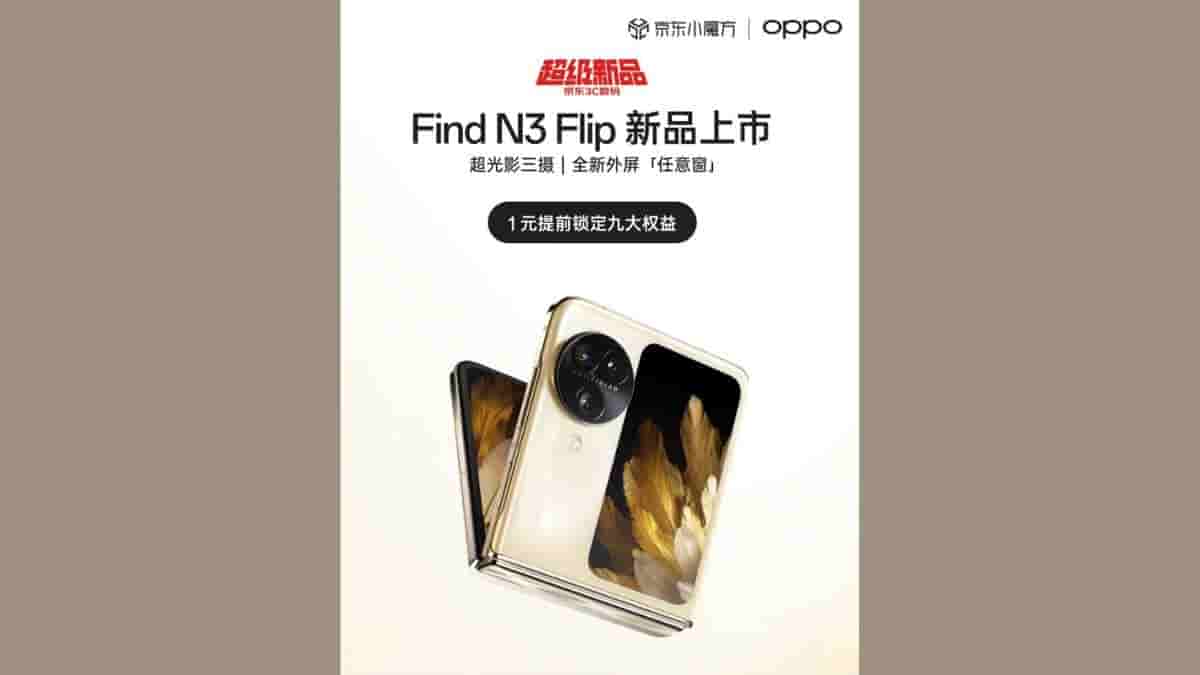 OPPO Find N3 Flip - Pre-Bookings Begun