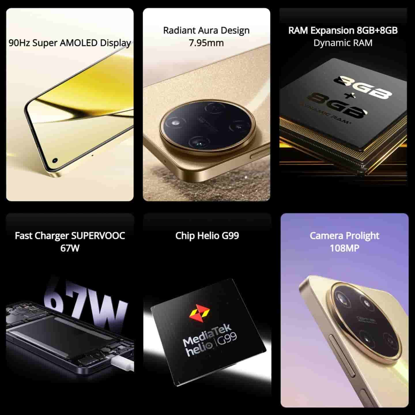 Realme 11 4G - Key Specs