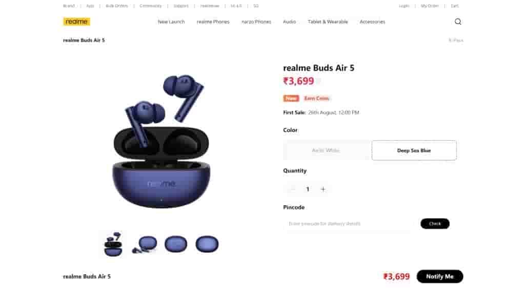 Realme Buds Air 5