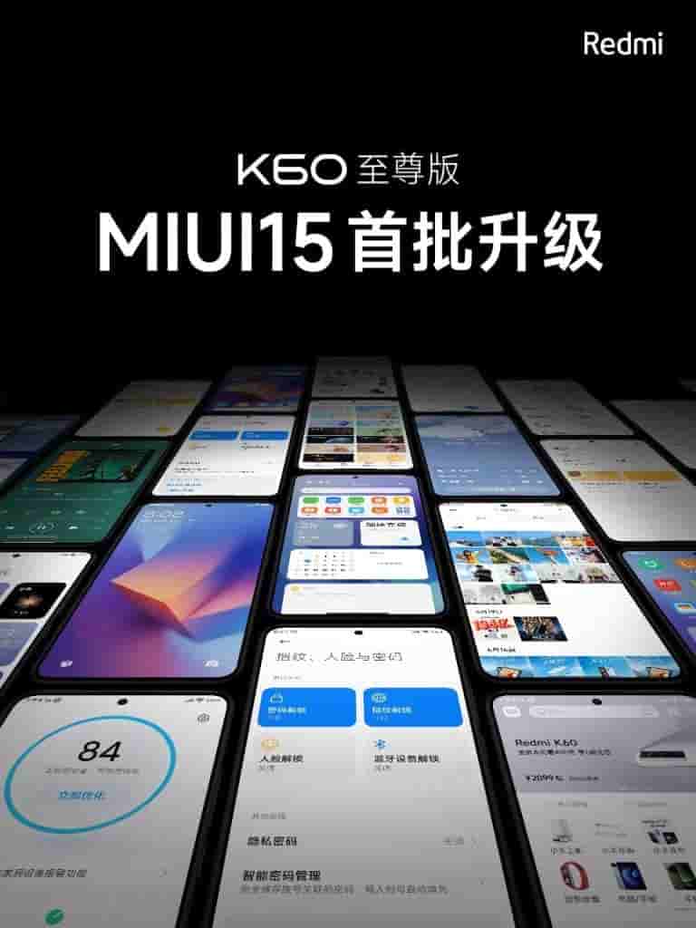 Redmi K60 Ultra - MIUI 15