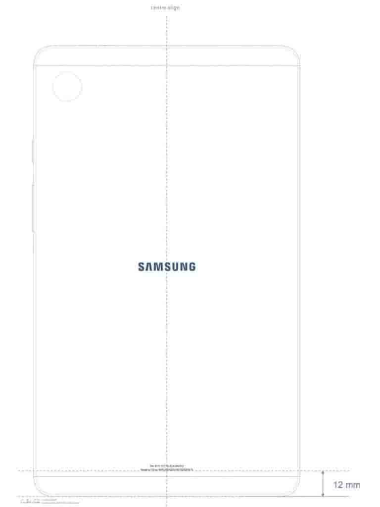 Samsung Galaxy Tab A9 Schematic Image