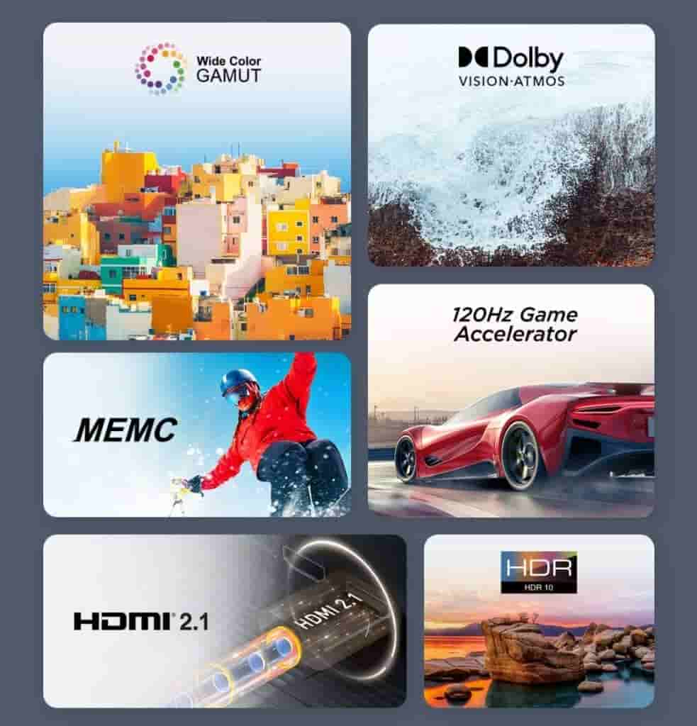 TCL 4K Premium TV 85 P745 - Key Specs