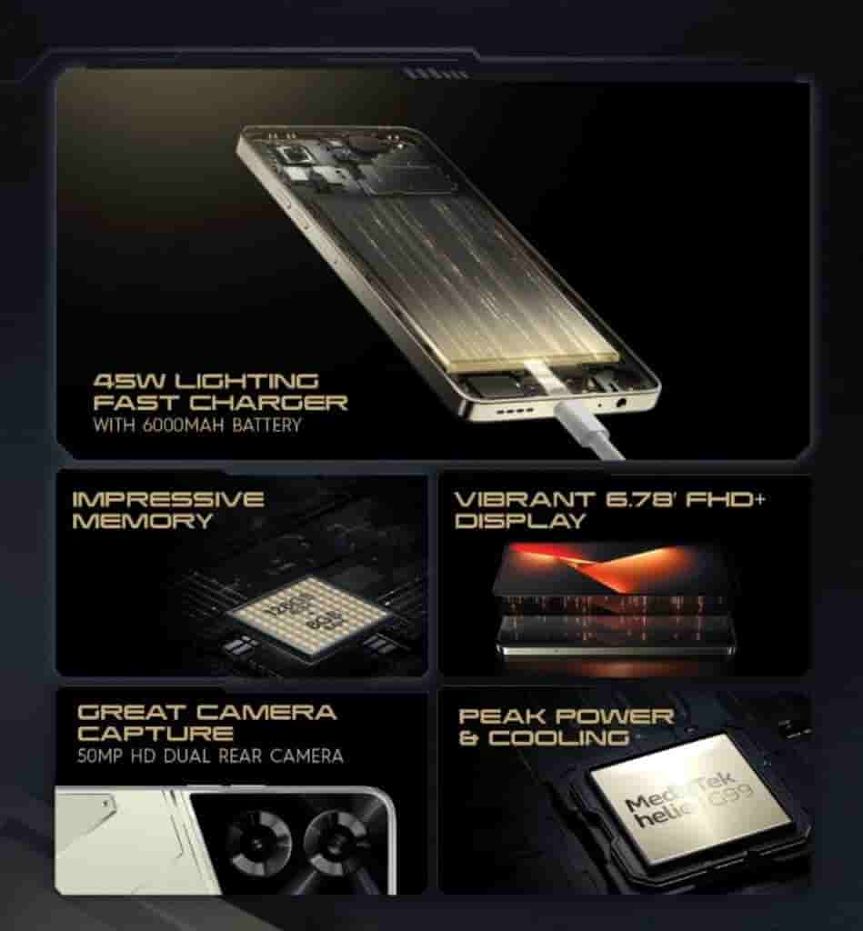 Tecno Pova 5 - Key Specs