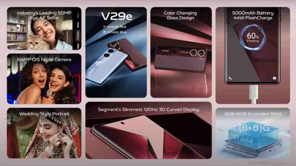 Vivo V29e - Key Specs