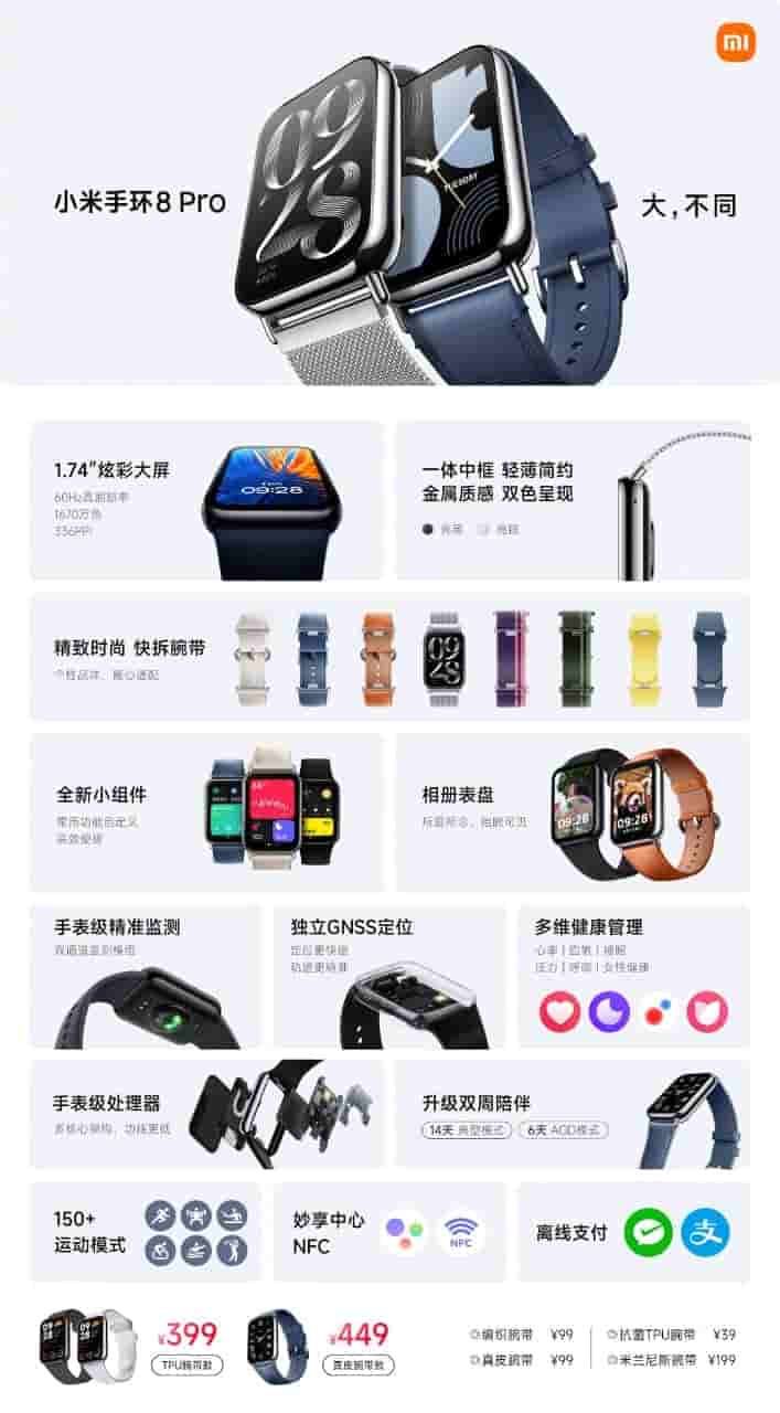 Xiaomi Band 8 Pro