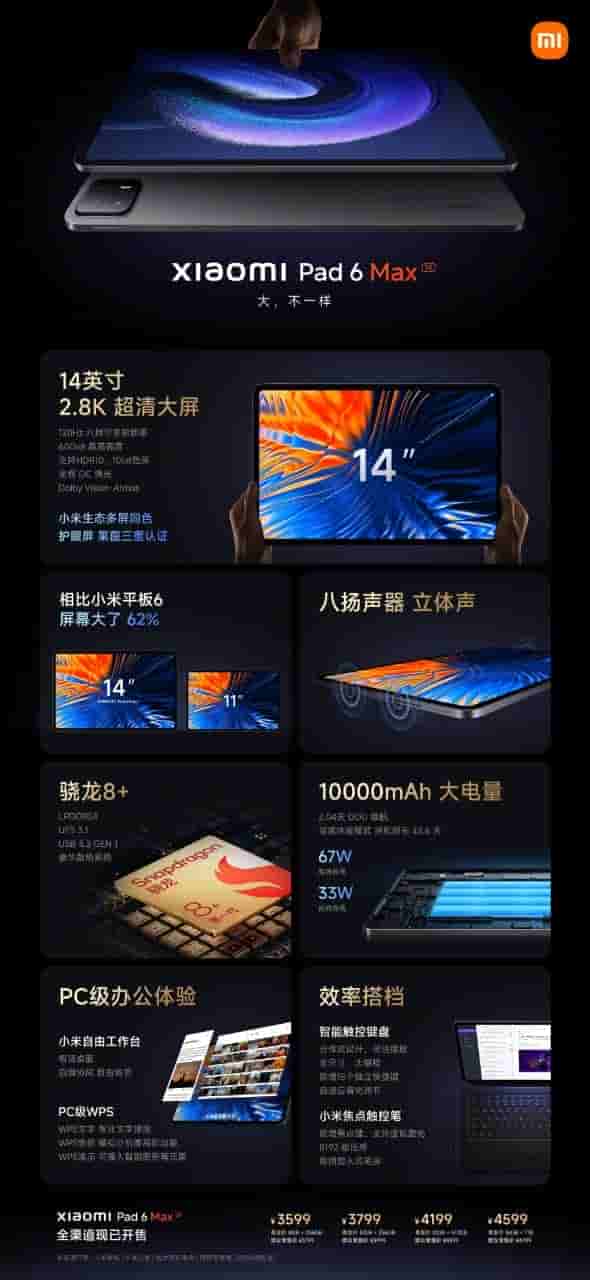 Xiaomi Pad 6 Max