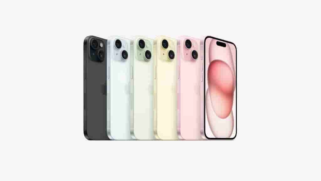 Apple iPhone 15 - Colour Variants