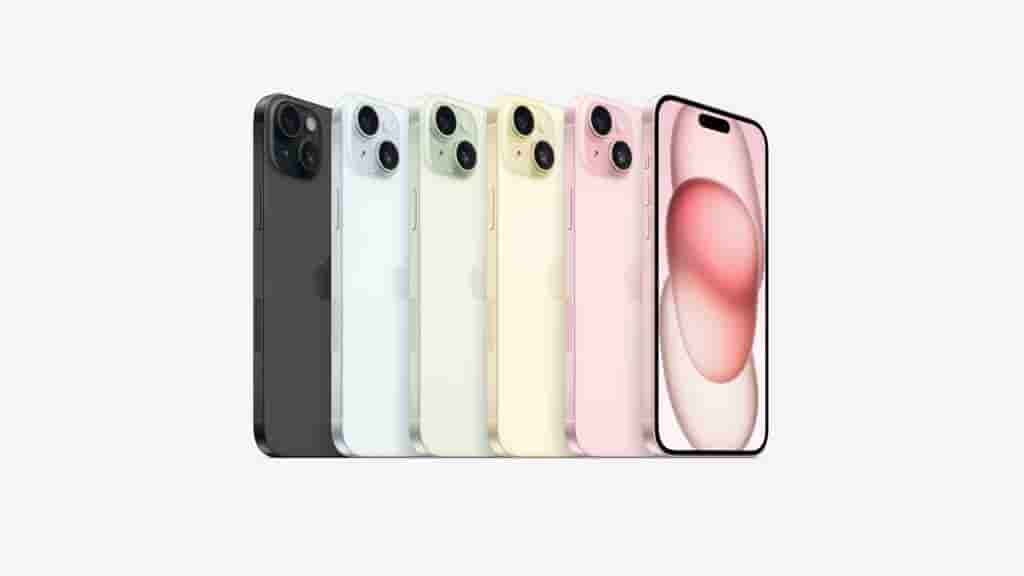 Apple iPhone 15 Plus Colour Variants