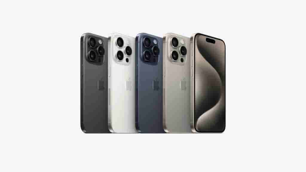 Apple iPhone 15 Pro - Colour Variants