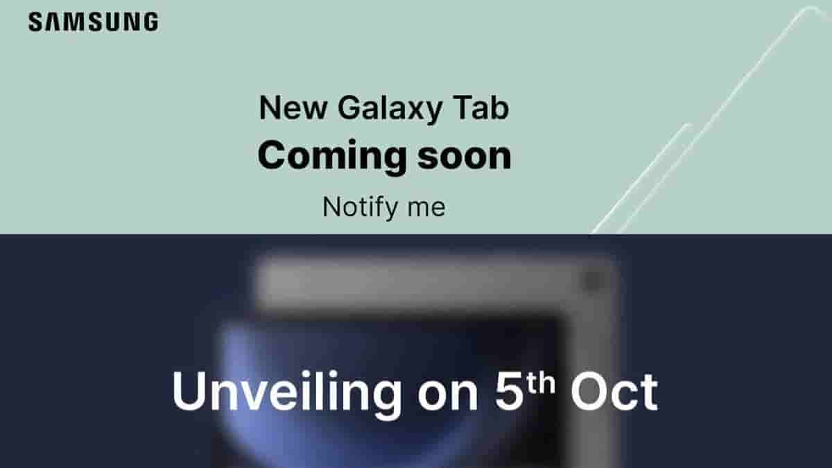 New Galaxy Tab Coming Soon