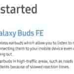 Samsung Galaxy Buds FE - Manual