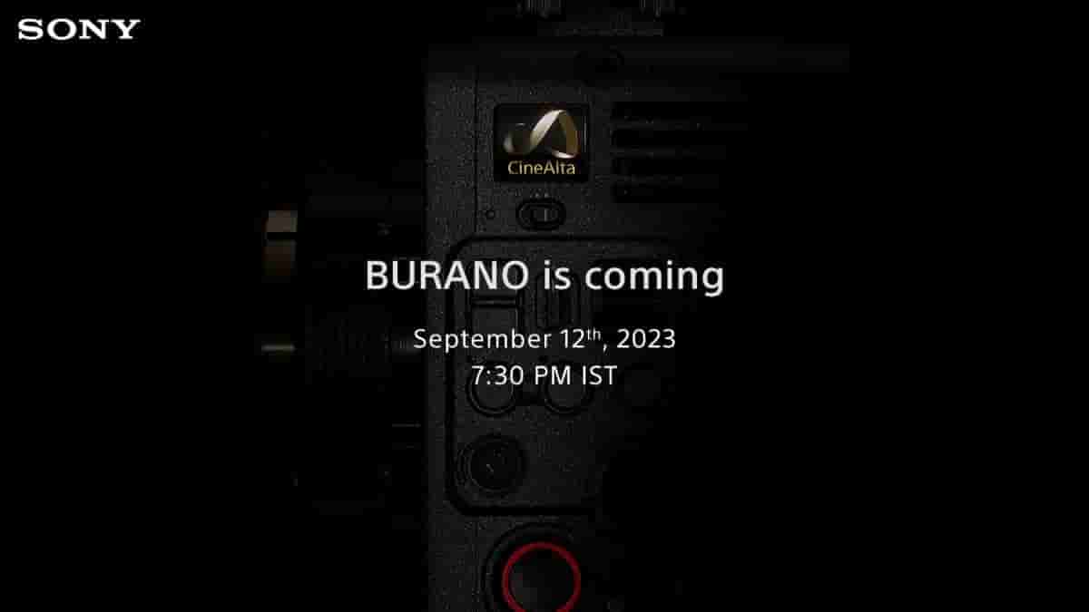 Sony Teases the Launch of a New Burano Camera