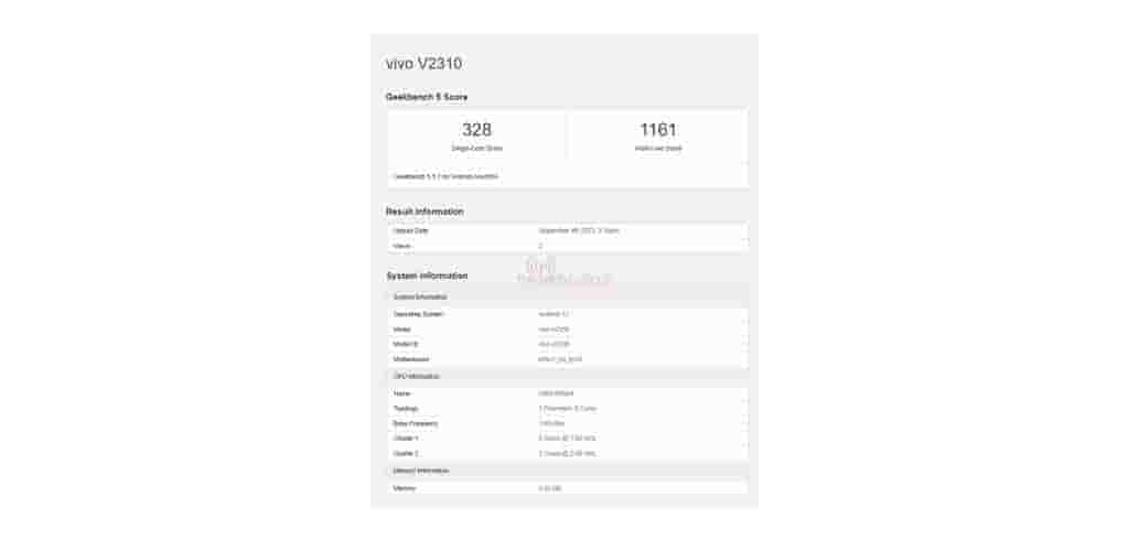Vivo Y17s spotted on Geekbench