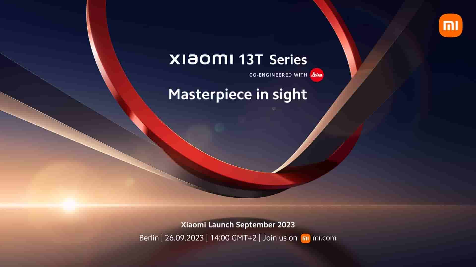Xiaomi 13T Series - Launch Date