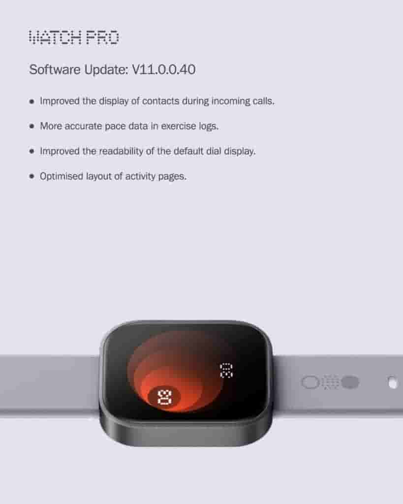 CMF Watch Pro - Software Update