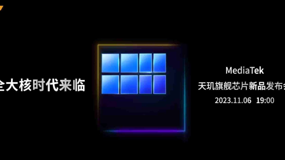 MediaTek’s Dimensity 9300 Chipset to Launch Next Month in November as Expected