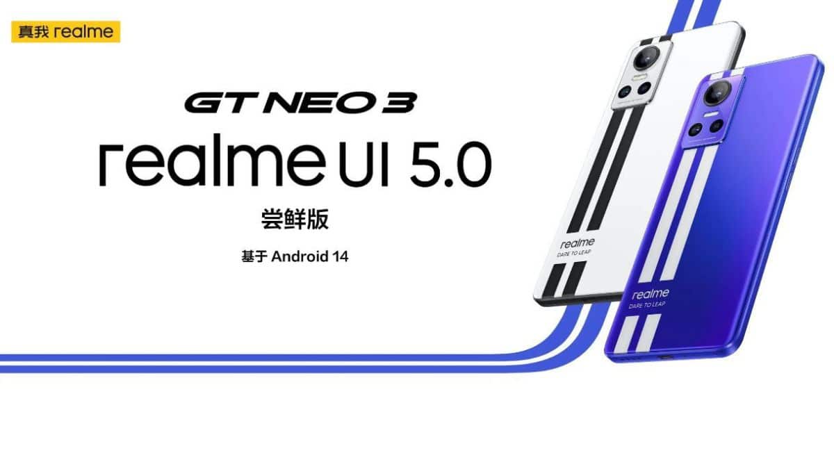 Realme GT Neo 3 - Realme UI 5.0 Early Version