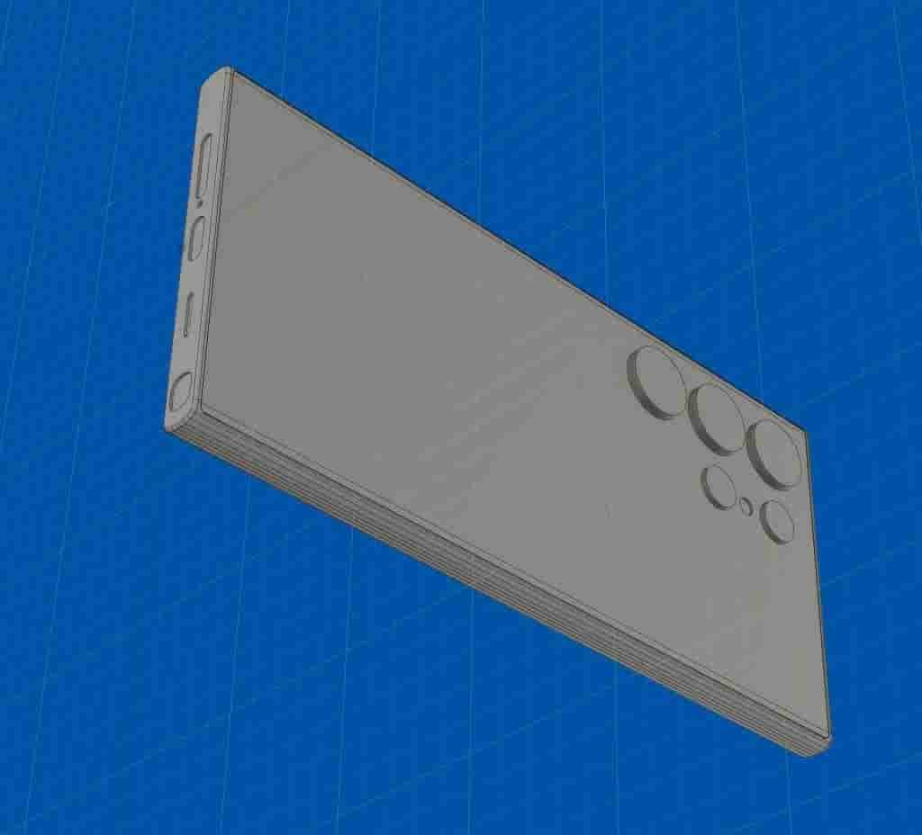 Samsung Galaxy S23 Ultra - Speaker Grille - Long Strip