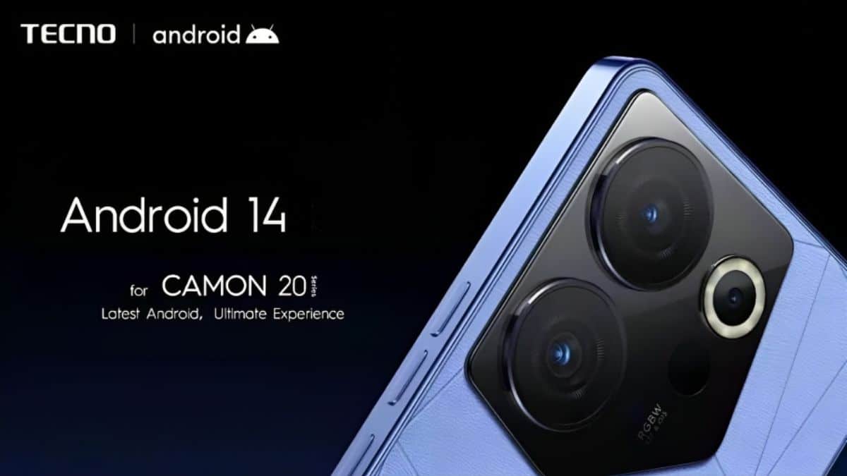 Tecno Camon 20 Series - Android 14