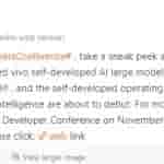 Vivo Developer Conference - Highlights Sneak Peek - Weibo