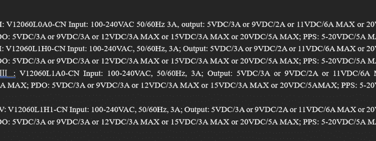 Vivo V2309A 3C 120W charging