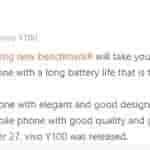 Vivo Y100 5G - Launched - Weibo Post