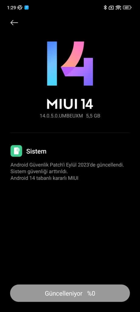 Xiaomi 13 Pro - Android 14 based MIUI 14 Update