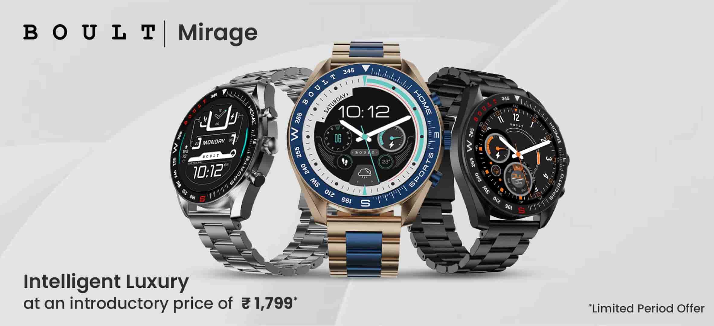 Boult Mirage Smartwatch