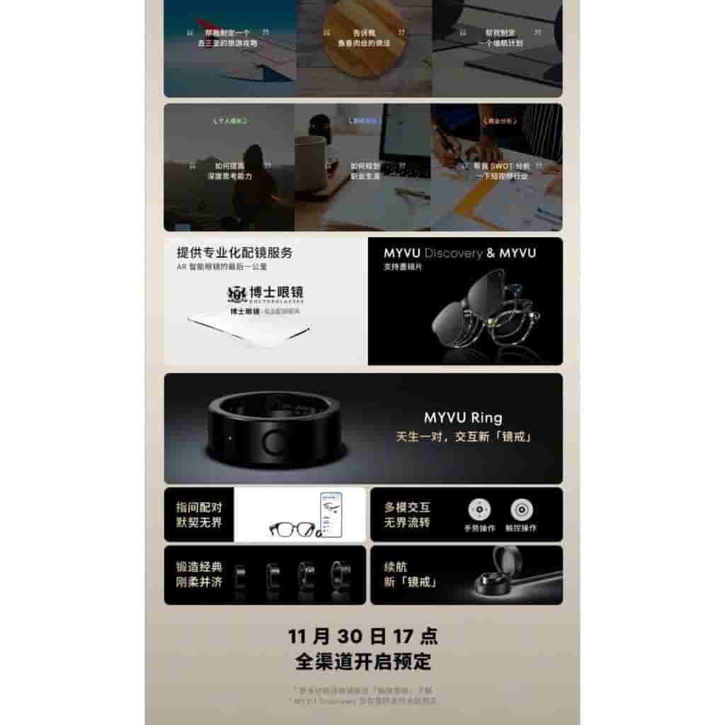 Meizu - MYVU All-Weather Fashionable AR Smart - 3