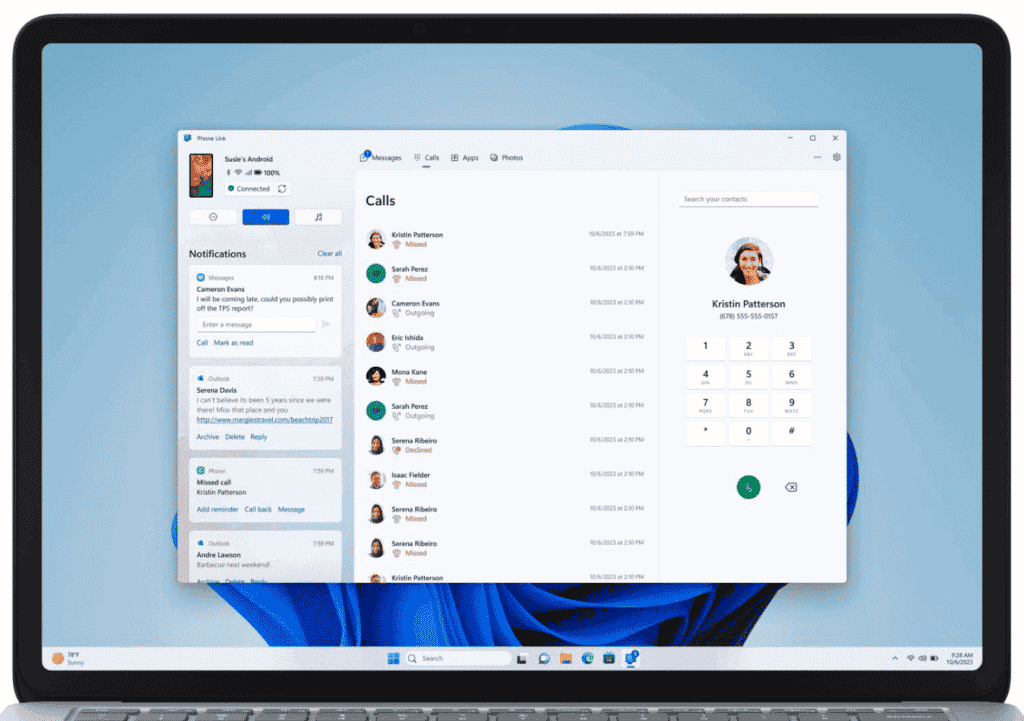 OxygenOS 14 - Microsoft Phone Link 2