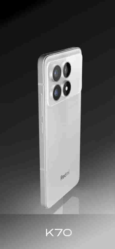 Redmi K70 Smartphone - White Edition - 2