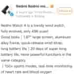 Redmi Watch 4 - Weibo Post