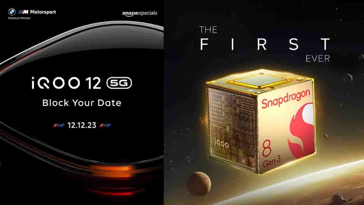 iQOO 12 5G - India - Snapdragon 8 Gen 3 Officially Confirmed