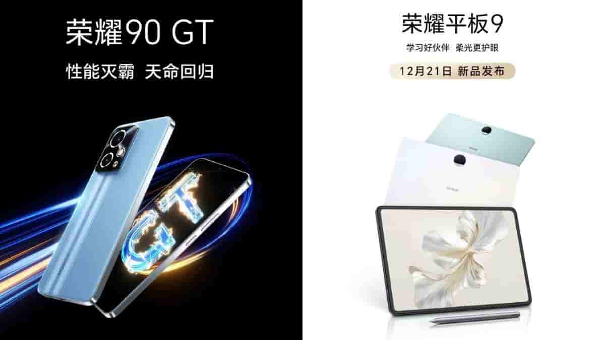 Honor 90 GT and Honor Pad 9