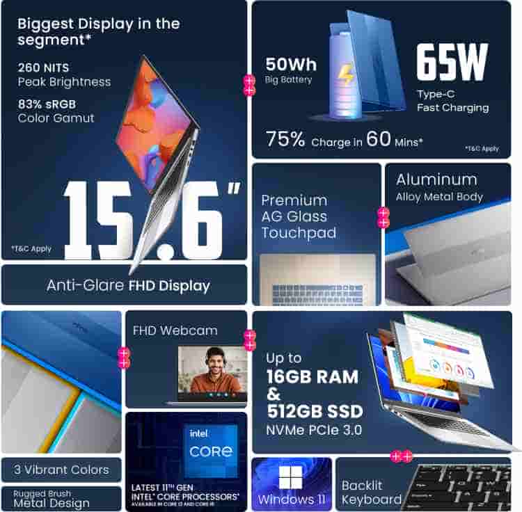 Infinix INbook Y2 Plus Specs