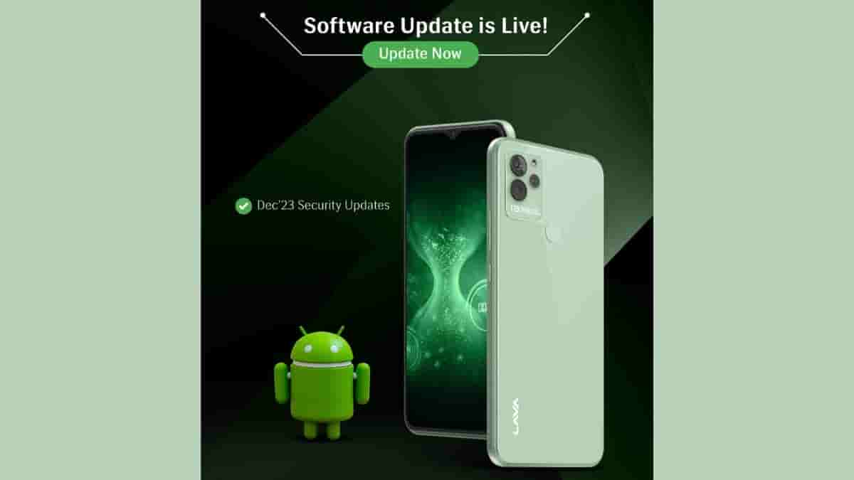 Lava Blaze NXT - December 2023 Android Security Patch
