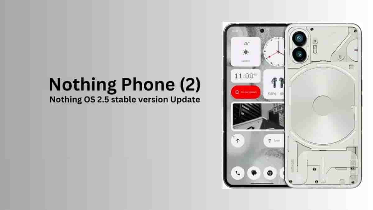 Nothing OS 2.5 stable version