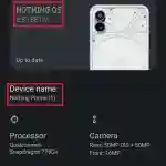 Nothing OS 2.5.1 Closed Beta 1 Update for Nothing Phone (1) - 1