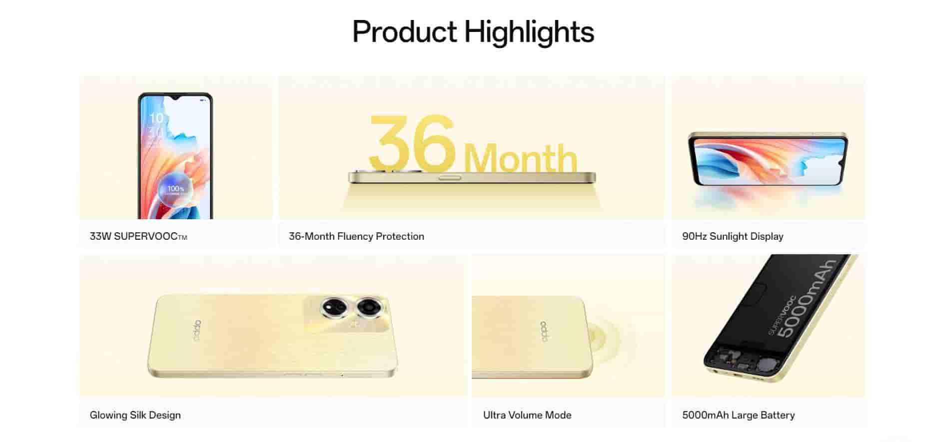 OPPO A59 5G - Key Specs